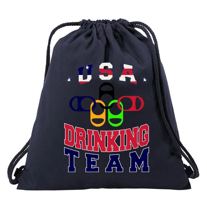 USA Drinking Team Sport Drawstring Bag