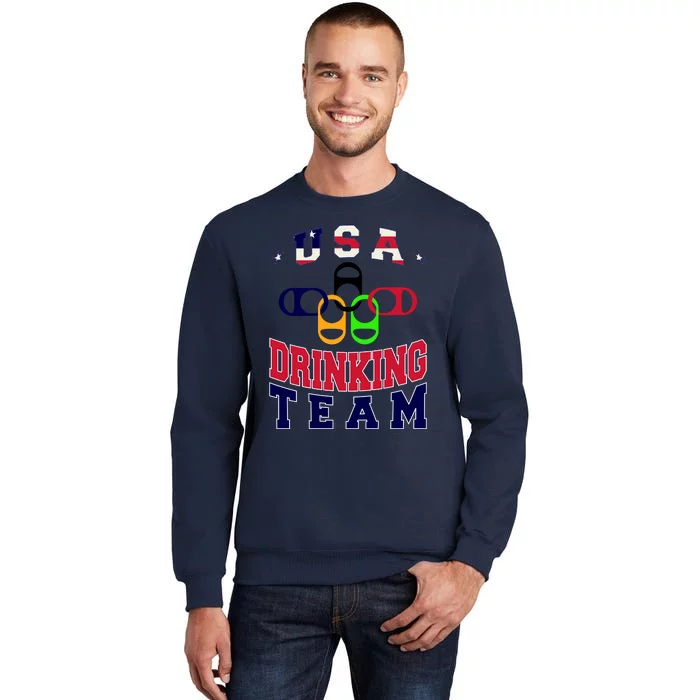 USA Drinking Team Sport Tall Sweatshirt