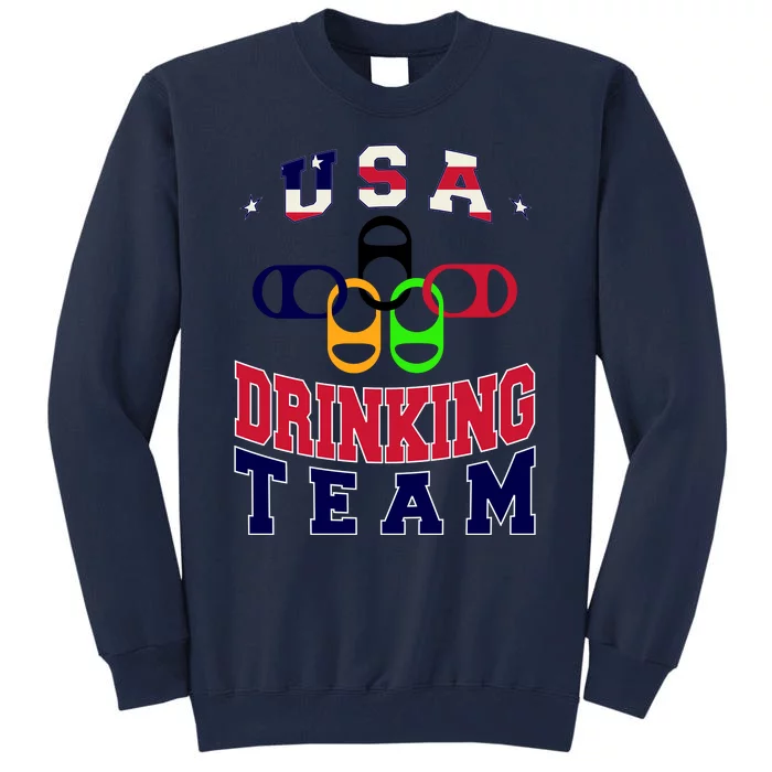 USA Drinking Team Sport Tall Sweatshirt