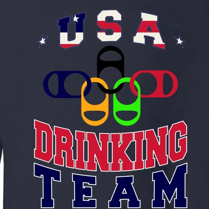 USA Drinking Team Sport Toddler Sweatshirt