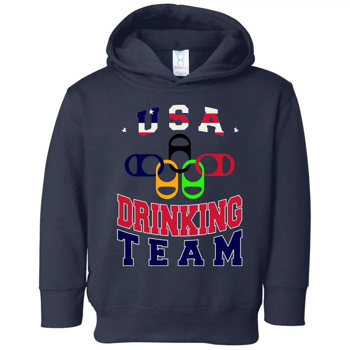 USA Drinking Team Sport Toddler Hoodie