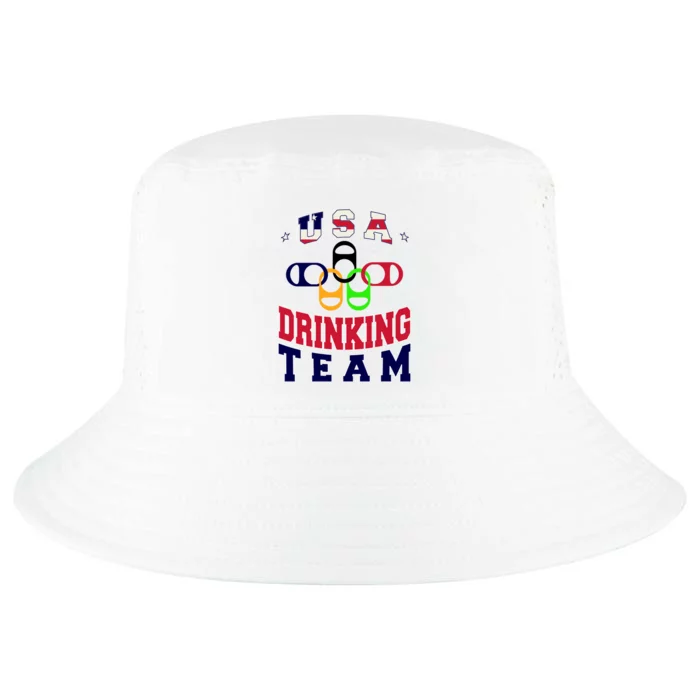 USA Drinking Team Sport Cool Comfort Performance Bucket Hat