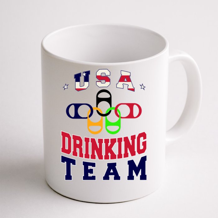 USA Drinking Team Sport Front & Back Coffee Mug