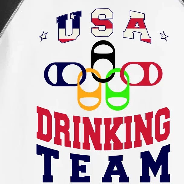 USA Drinking Team Sport Toddler Fine Jersey T-Shirt