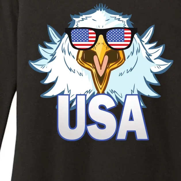 USA Eagle Womens CVC Long Sleeve Shirt