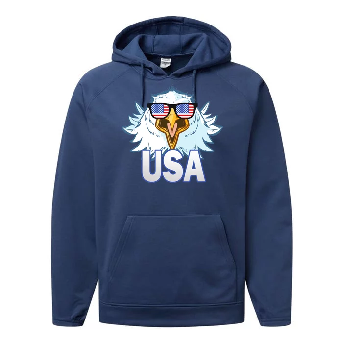 USA Eagle Performance Fleece Hoodie