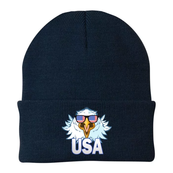 USA Eagle Knit Cap Winter Beanie