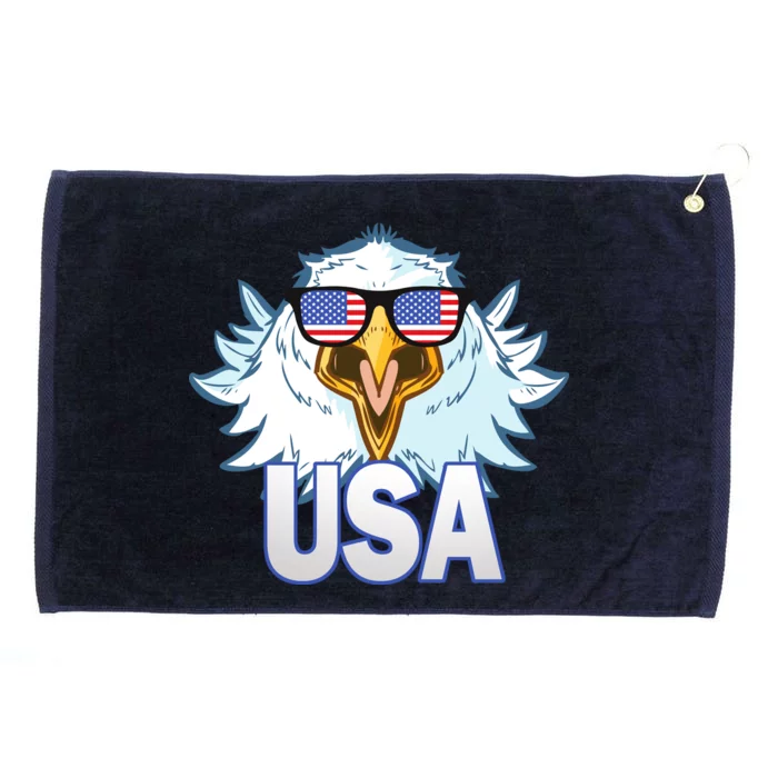 USA Eagle Grommeted Golf Towel