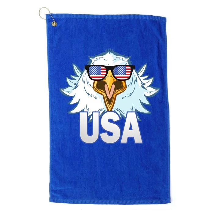 USA Eagle Platinum Collection Golf Towel