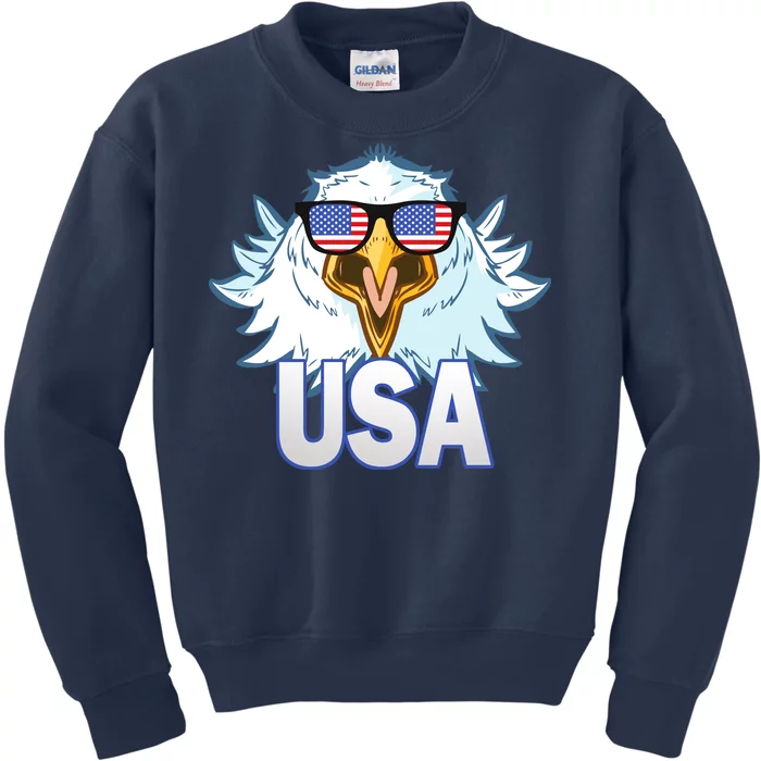 USA Eagle & Shield Kids Sweatshirt