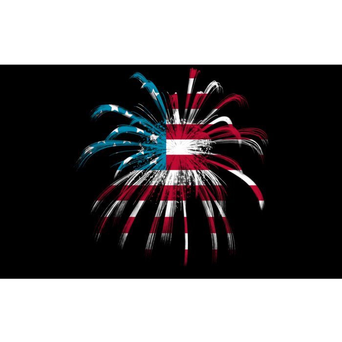 Usa Firework 4th Of July Bumper Sticker