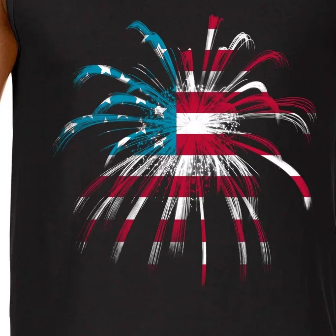 Usa Firework 4th Of July Comfort Colors® Tank Top