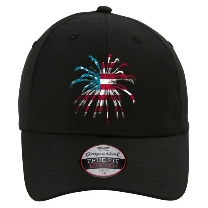 Usa Firework 4th Of July The Original Performance Cap