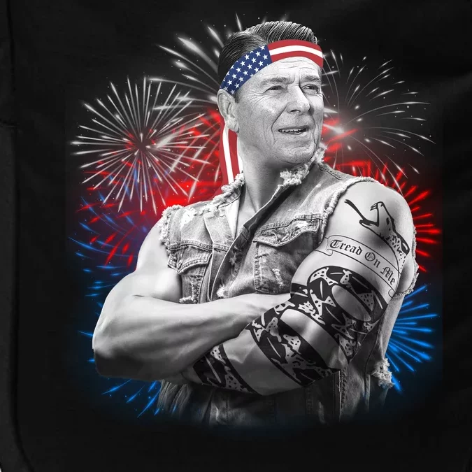 USA Fireworks Patriotic Ronald Reagan Impact Tech Backpack