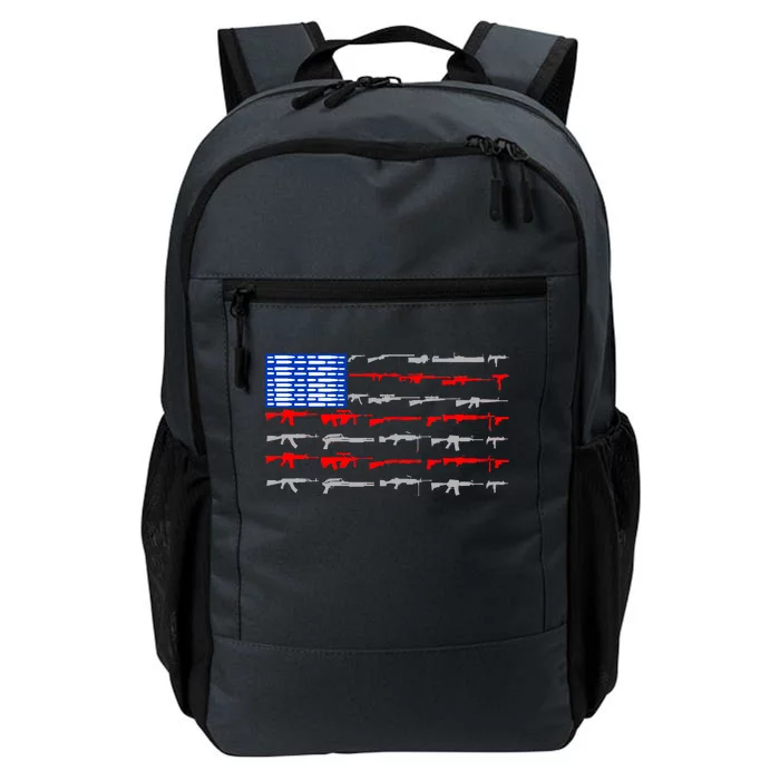 USA Flag: 2nd Amendment Gun Flag Rights Daily Commute Backpack