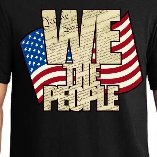 USA Flag: We The People Pajama Set