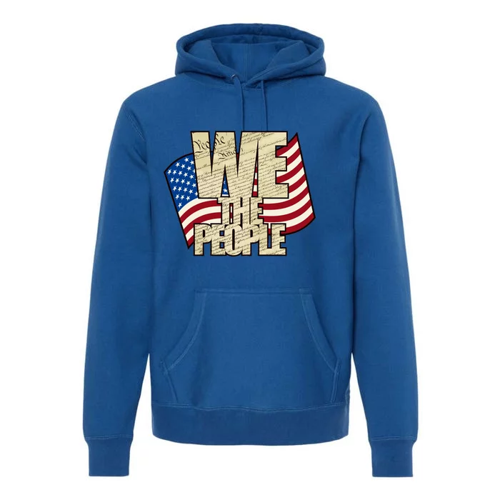 USA Flag: We The People Premium Hoodie