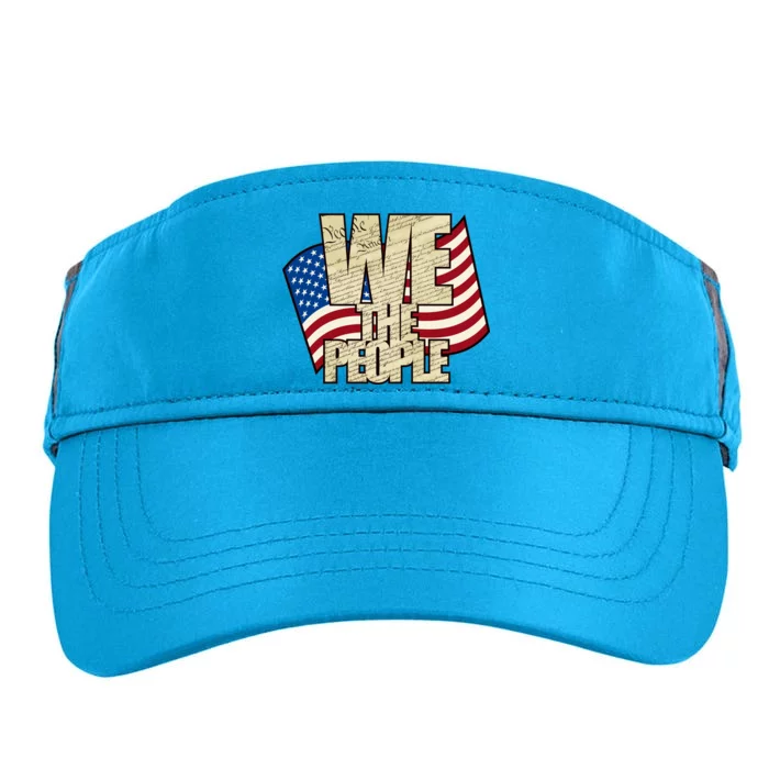 USA Flag: We The People Adult Drive Performance Visor