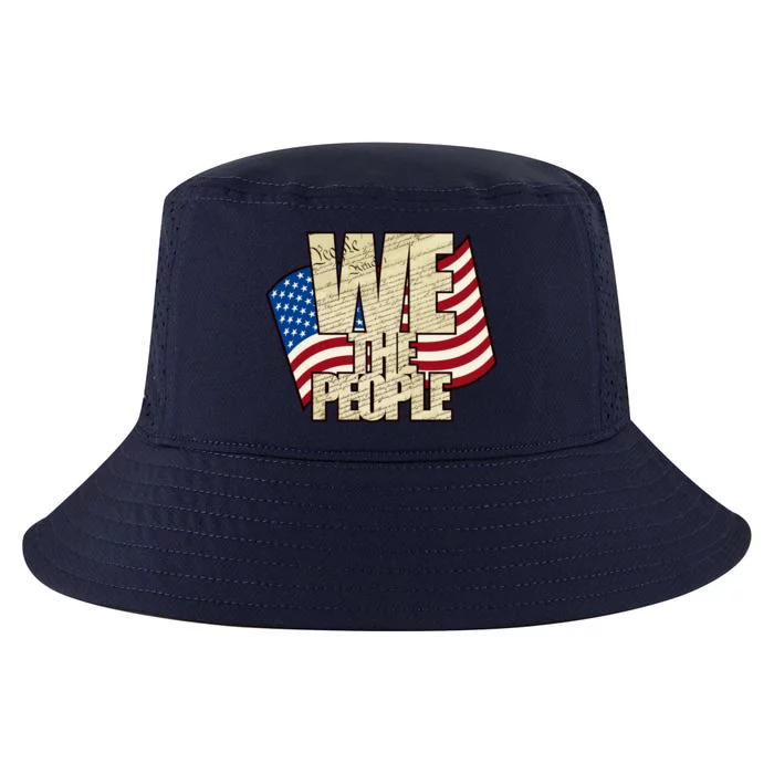 USA Flag: We The People Cool Comfort Performance Bucket Hat