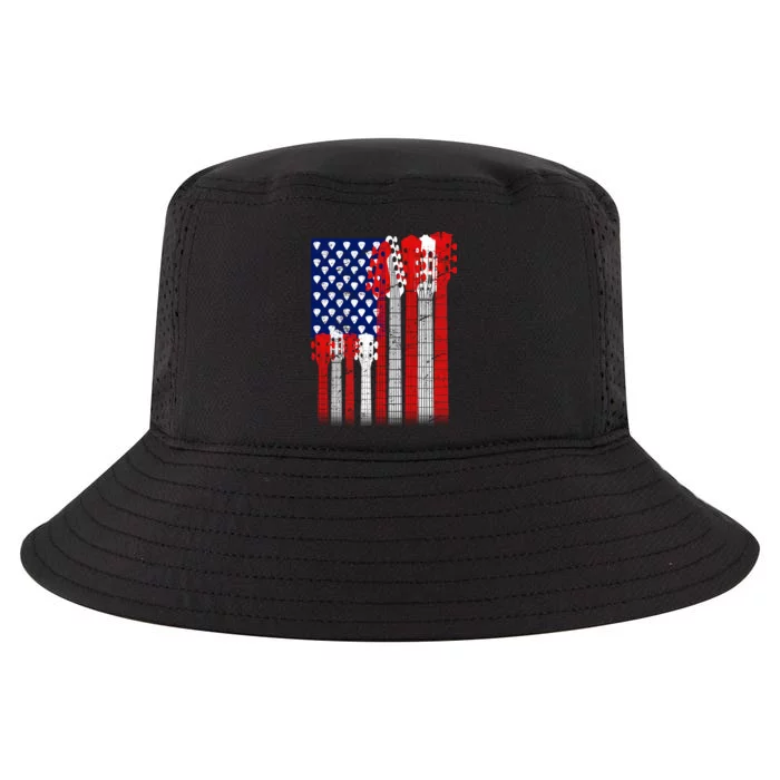 USA Guitar Cool Comfort Performance Bucket Hat