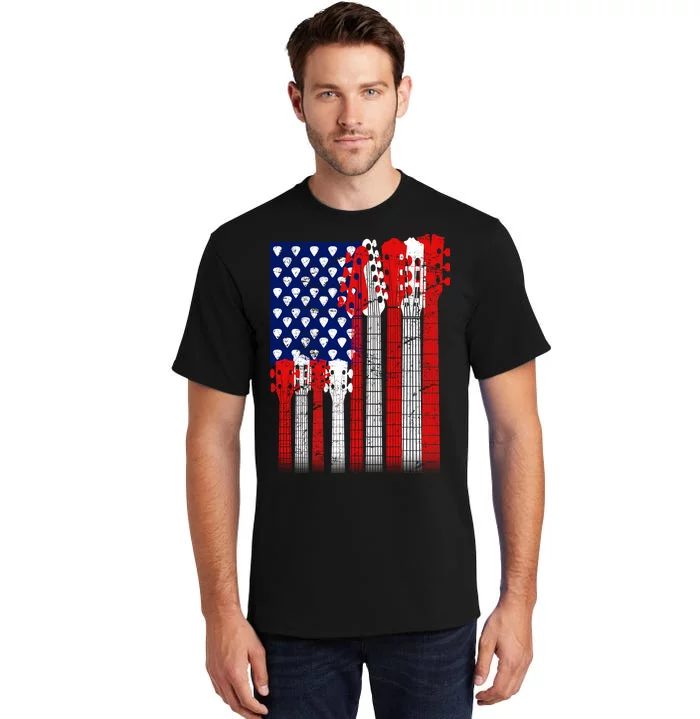 USA Guitar Tall T-Shirt