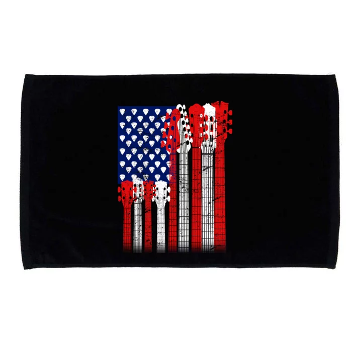 USA Guitar Microfiber Hand Towel