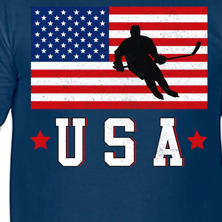 USA Hockey Winter Sports Games Comfort Colors T-Shirt