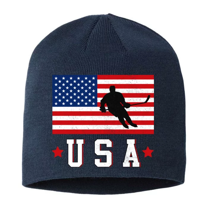 USA Hockey Winter Sports Games 8 1/2in Sustainable Knit Beanie