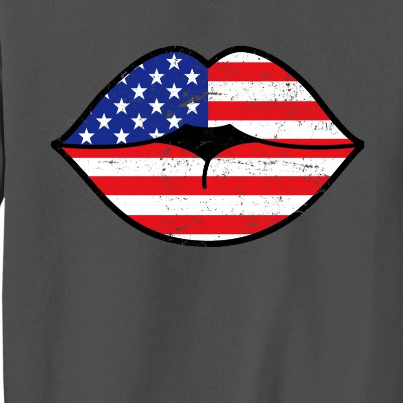 USA Lips Tall Sweatshirt