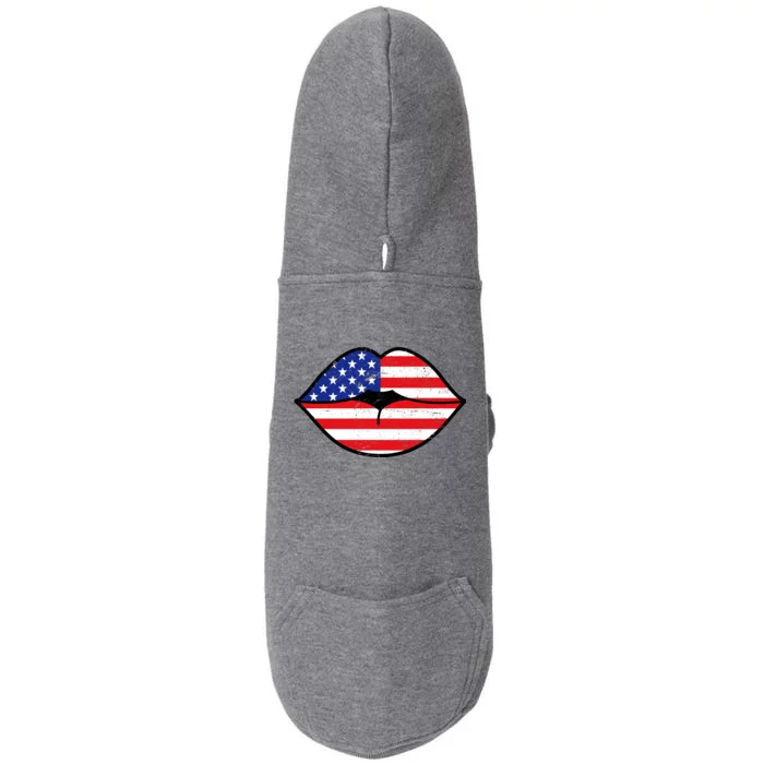 USA Lips Doggie 3-End Fleece Hoodie