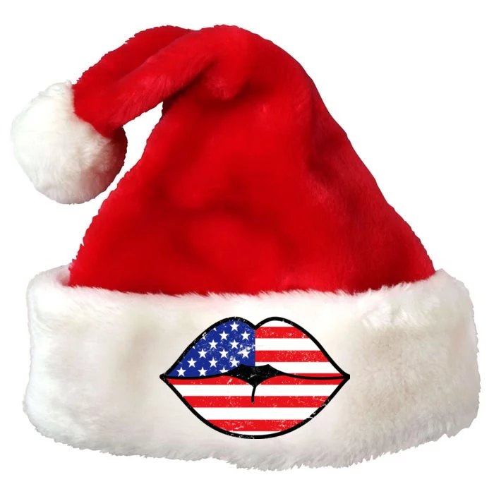 USA Lips Premium Christmas Santa Hat