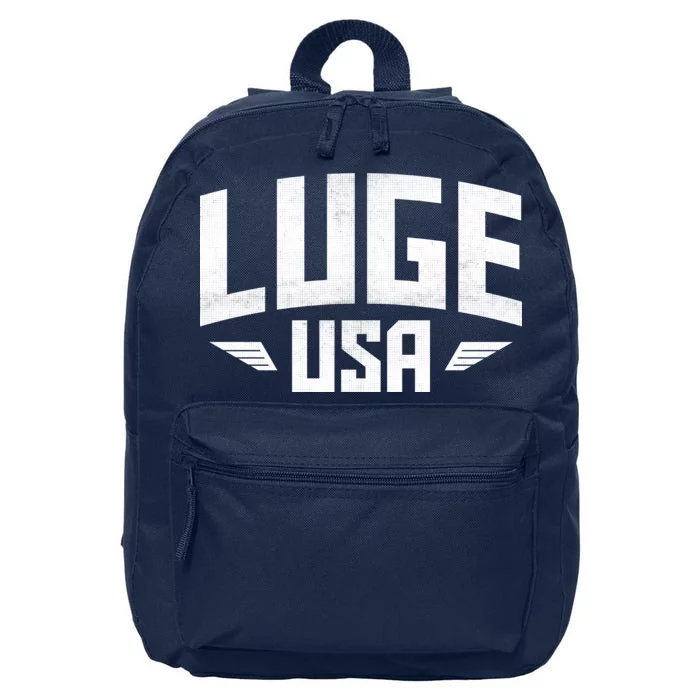 USA Luge Team 16 in Basic Backpack