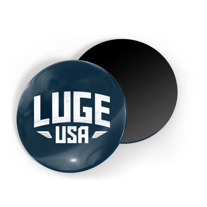 USA Luge Team Magnet