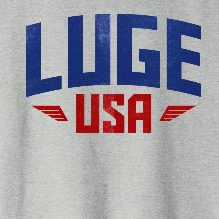 USA Luge Team Women's Crop Top Tee