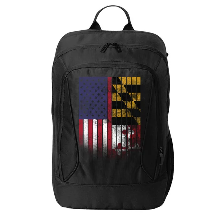 USA Maryland Flag City Backpack