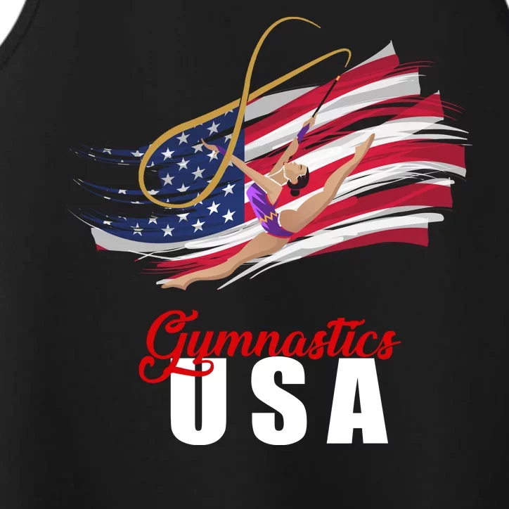 USA Olympics Gymnastics Team Performance Tank