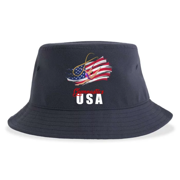 USA Olympics Gymnastics Team Sustainable Bucket Hat