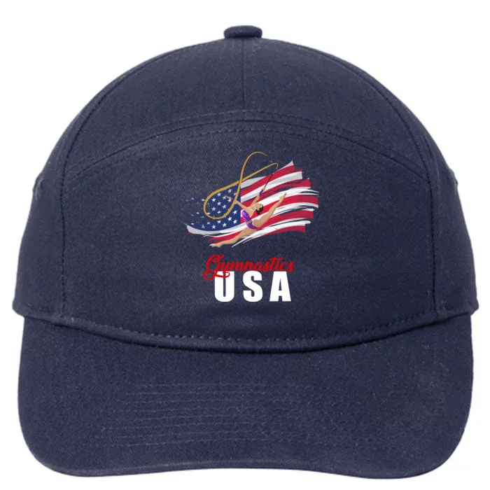 USA Olympics Gymnastics Team 7-Panel Snapback Hat