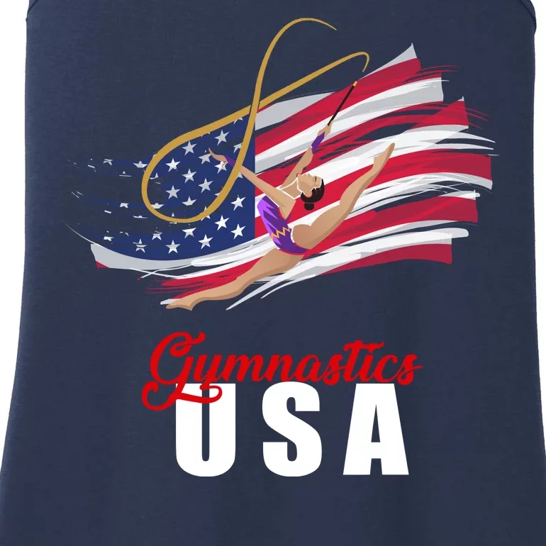 USA Olympics Gymnastics Team Ladies Essential Tank