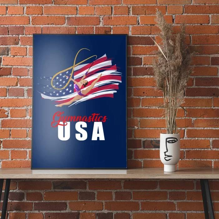 USA Olympics Gymnastics Team Poster