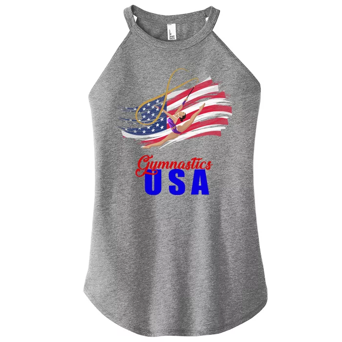 USA Olympics Gymnastics Team Women’s Perfect Tri Rocker Tank