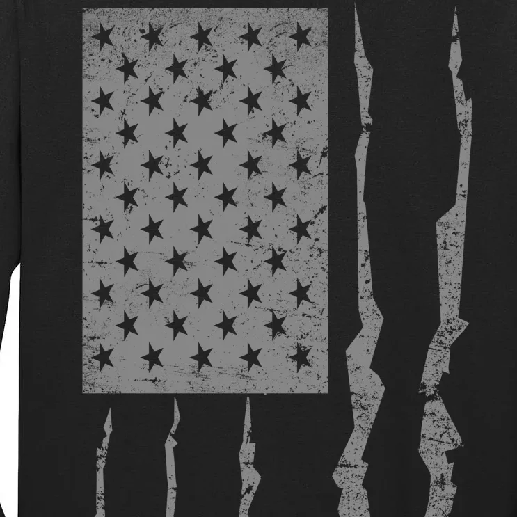 USA Panther Claw Tall Long Sleeve T-Shirt