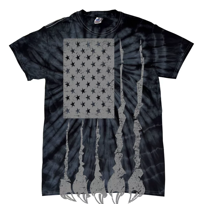 USA Panther Claw Tie-Dye T-Shirt