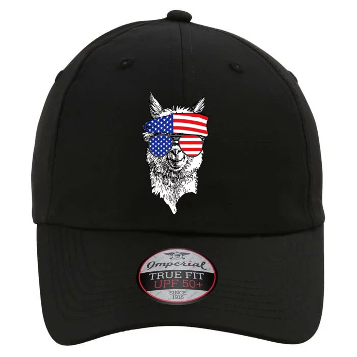 USA Patriotic Llama The Original Performance Cap