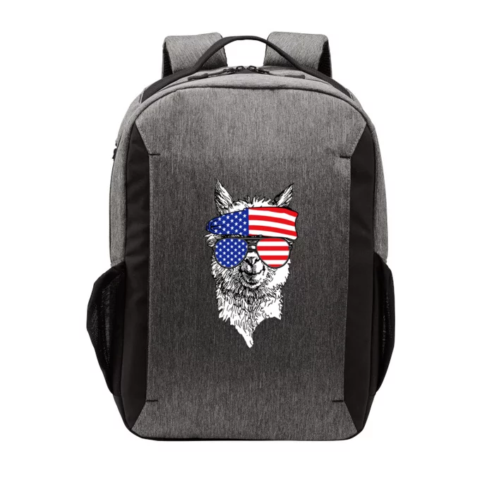 USA Patriotic Llama Vector Backpack