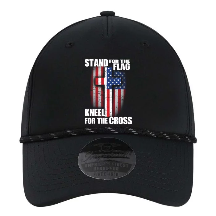 USA Patriotic Stand For The Flag Kneel For The Cross Performance The Dyno Cap