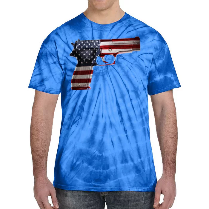 TeeShirtPalace Cool USA Soccer Jersey Stripes Tie-Dye T-Shirt