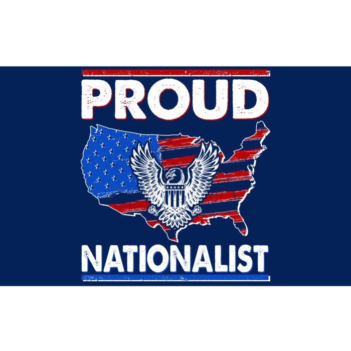 USA Proud Nationalist Bumper Sticker