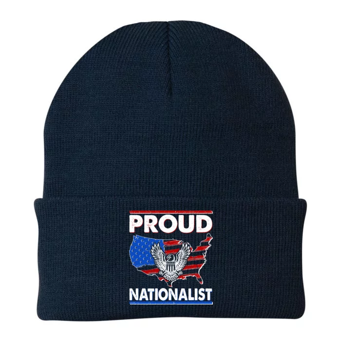 USA Proud Nationalist Knit Cap Winter Beanie