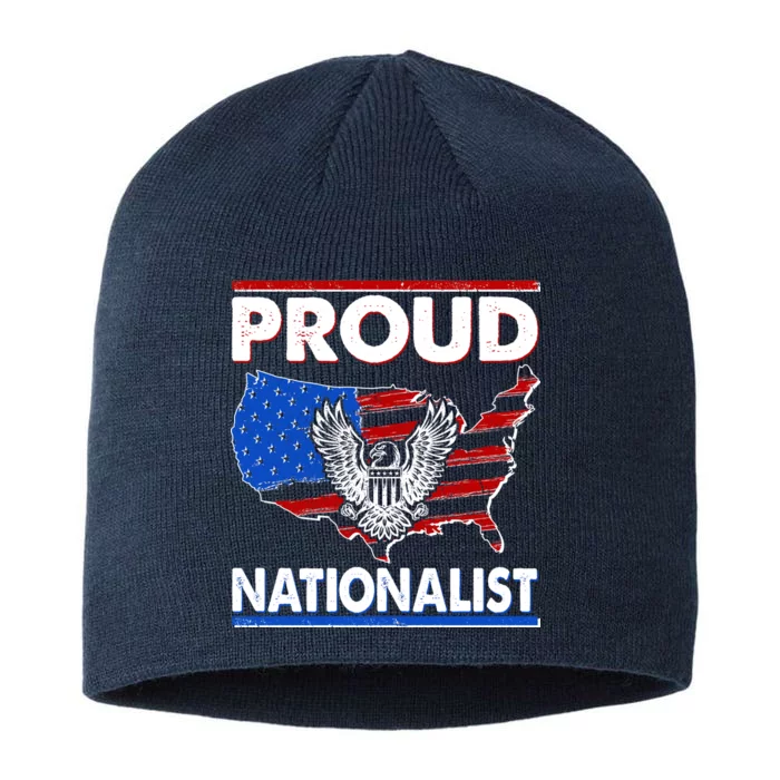 USA Proud Nationalist 8 1/2in Sustainable Knit Beanie